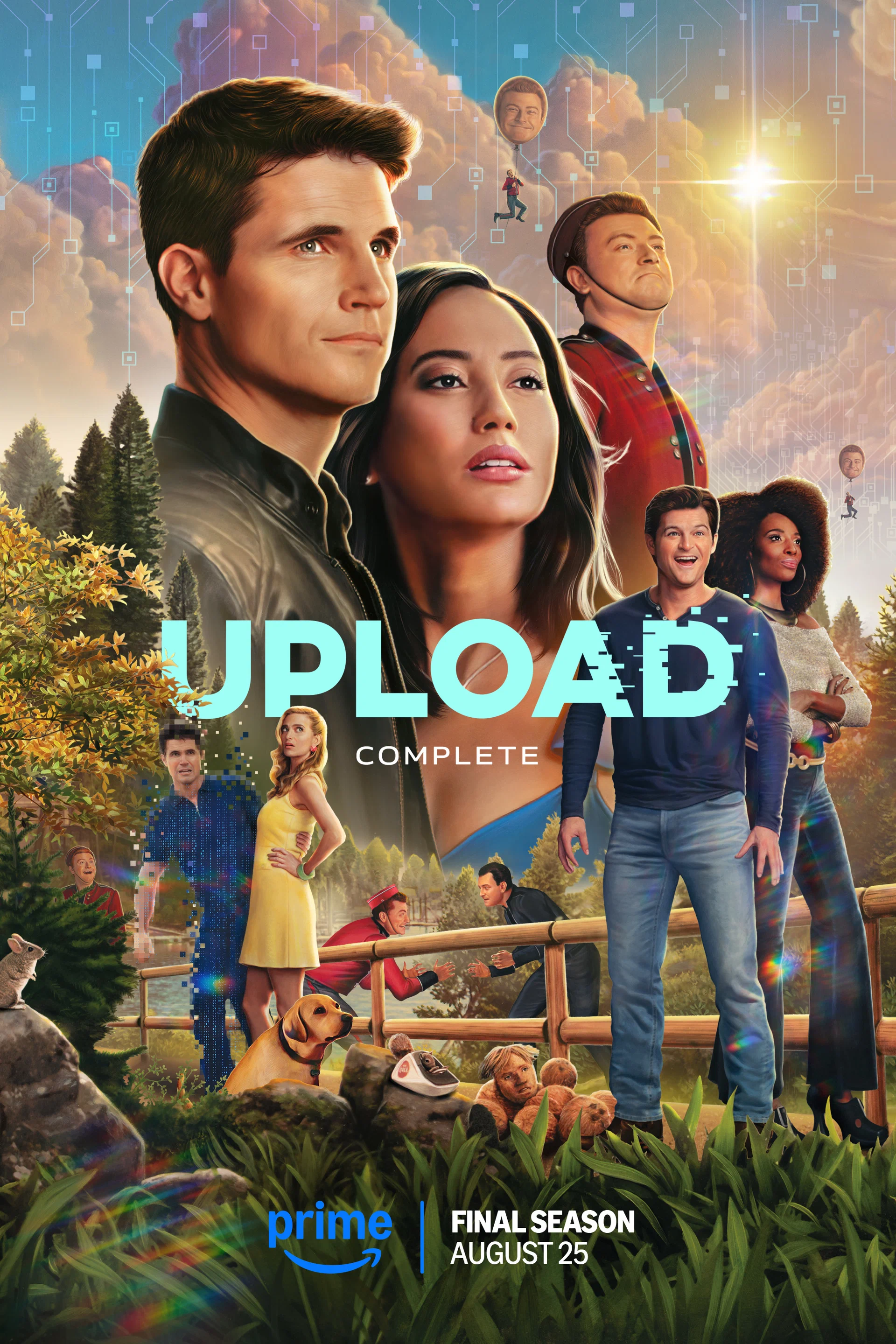 Сериал Загрузка Постер 1,2,3 сезон
